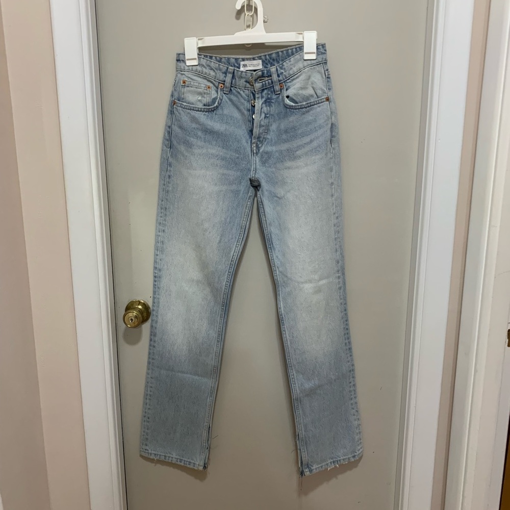 Zara Denim Light Blue Jeans
